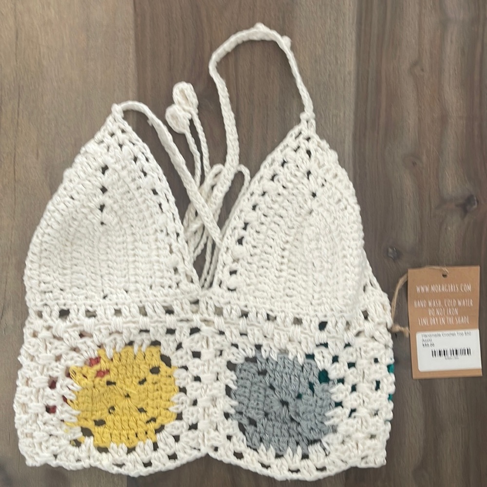 Crocheted top